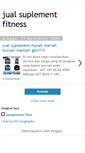 Mobile Screenshot of jualsuplementfitness.blogspot.com