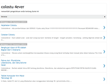 Tablet Screenshot of colostu-4ever.blogspot.com