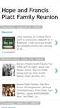 Mobile Screenshot of plattreunion.blogspot.com