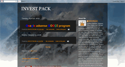 Desktop Screenshot of investpack.blogspot.com