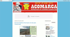 Desktop Screenshot of jornalacomarca.blogspot.com