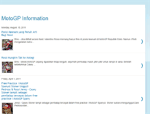 Tablet Screenshot of motogpnews4you.blogspot.com