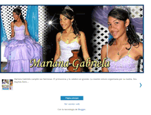 Tablet Screenshot of mariana-gabriela-15.blogspot.com
