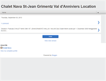Tablet Screenshot of chalet-nava.blogspot.com