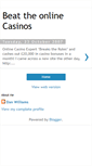 Mobile Screenshot of casino-beater.blogspot.com