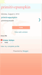 Mobile Screenshot of primitivepumpkin.blogspot.com
