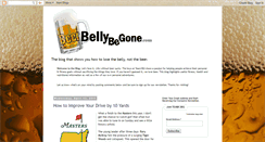 Desktop Screenshot of beerbellybegone.blogspot.com