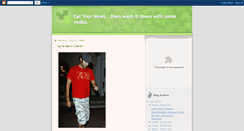 Desktop Screenshot of eatyournews.blogspot.com