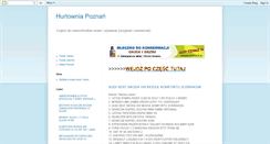 Desktop Screenshot of hurtownia-poznan.blogspot.com