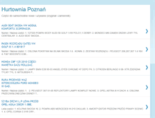 Tablet Screenshot of hurtownia-poznan.blogspot.com