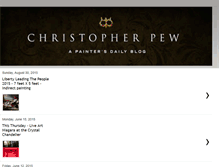 Tablet Screenshot of christopherpew.blogspot.com