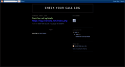 Desktop Screenshot of magiccalllog.blogspot.com
