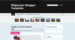 Desktop Screenshot of magazeen-btf.blogspot.com