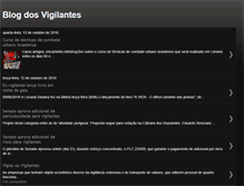 Tablet Screenshot of blogdosvigilantes.blogspot.com