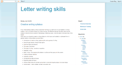 Desktop Screenshot of letter-writing-skills.blogspot.com