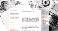 Desktop Screenshot of lasaezine.blogspot.com