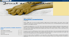 Desktop Screenshot of jornaldovoluntario.blogspot.com