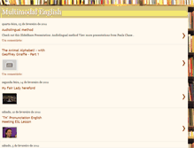Tablet Screenshot of multimodalteachers.blogspot.com