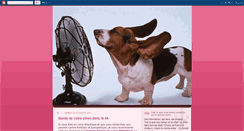Desktop Screenshot of infos-chien.blogspot.com