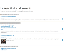 Tablet Screenshot of la-musica-actual.blogspot.com