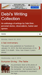 Mobile Screenshot of debiswritingcollection.blogspot.com