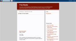 Desktop Screenshot of ebooks-free.blogspot.com