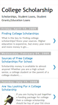 Mobile Screenshot of college-scholarships1.blogspot.com