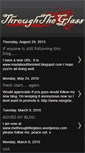 Mobile Screenshot of methroughtheglass.blogspot.com