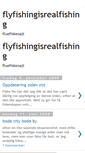 Mobile Screenshot of flyfishingisrealfishing.blogspot.com