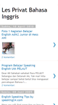 Mobile Screenshot of lesprivat-bahasainggris.blogspot.com