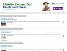 Tablet Screenshot of distritoextremosul.blogspot.com