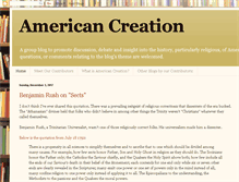 Tablet Screenshot of americancreation.blogspot.com