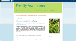 Desktop Screenshot of fertilityandage.blogspot.com