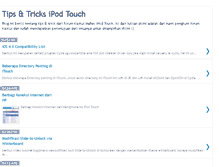 Tablet Screenshot of ipodtouch-id.blogspot.com