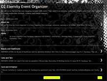 Tablet Screenshot of o2eternityorganizer.blogspot.com
