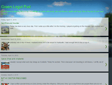 Tablet Screenshot of greenlegalpad.blogspot.com