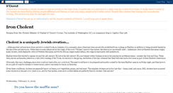 Desktop Screenshot of ironcholent.blogspot.com