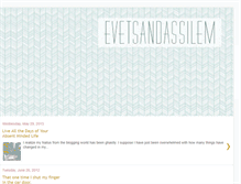 Tablet Screenshot of evetsandassilem.blogspot.com