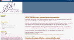 Desktop Screenshot of jjrmarketingconsultants.blogspot.com