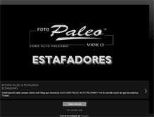 Tablet Screenshot of estudiopaleoestafadores.blogspot.com