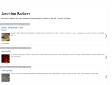 Tablet Screenshot of junctionbarkers.blogspot.com