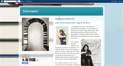Desktop Screenshot of bibliotader.blogspot.com