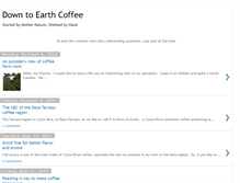 Tablet Screenshot of downtoearthcoffee.blogspot.com