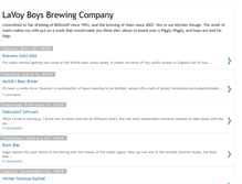 Tablet Screenshot of lavoyboysbrewing.blogspot.com