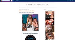 Desktop Screenshot of britneyspearsblogblogsfxg.blogspot.com