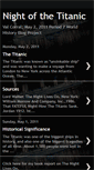 Mobile Screenshot of nightofthetitanic.blogspot.com