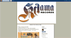 Desktop Screenshot of khamarecords.blogspot.com