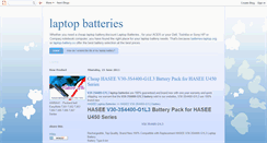 Desktop Screenshot of batteries-laptop.blogspot.com