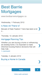 Mobile Screenshot of bestbarriemortgages.blogspot.com