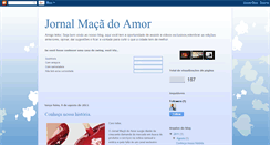 Desktop Screenshot of jornalmdoamor.blogspot.com